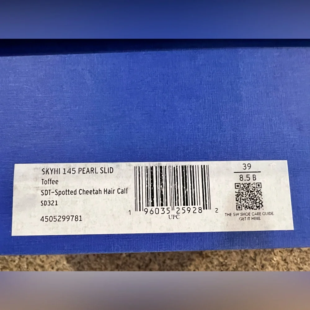 Stuart Weitzman new box